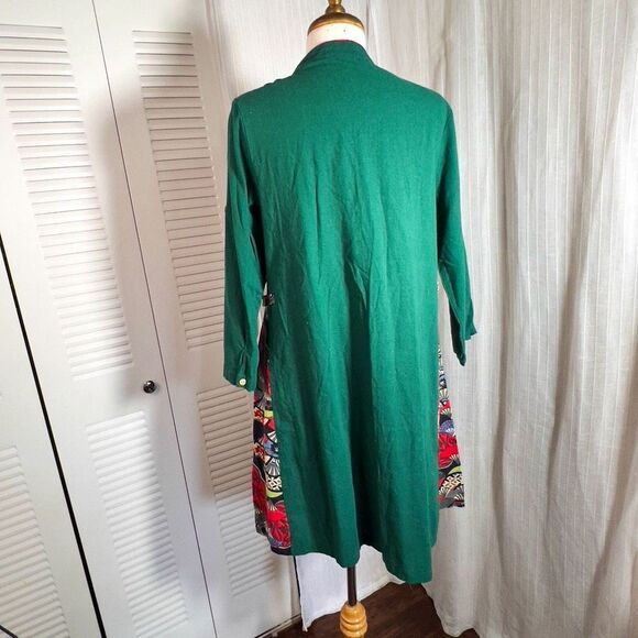 Menina | Women’s | Dresses | M | Rustic Boutique Mini Hunter Green Boho Chic Lon - Picture 4 of 6